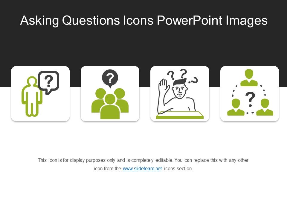 960x720 Asking Questions Icons Powerpoint Images Powerpoint Slide
