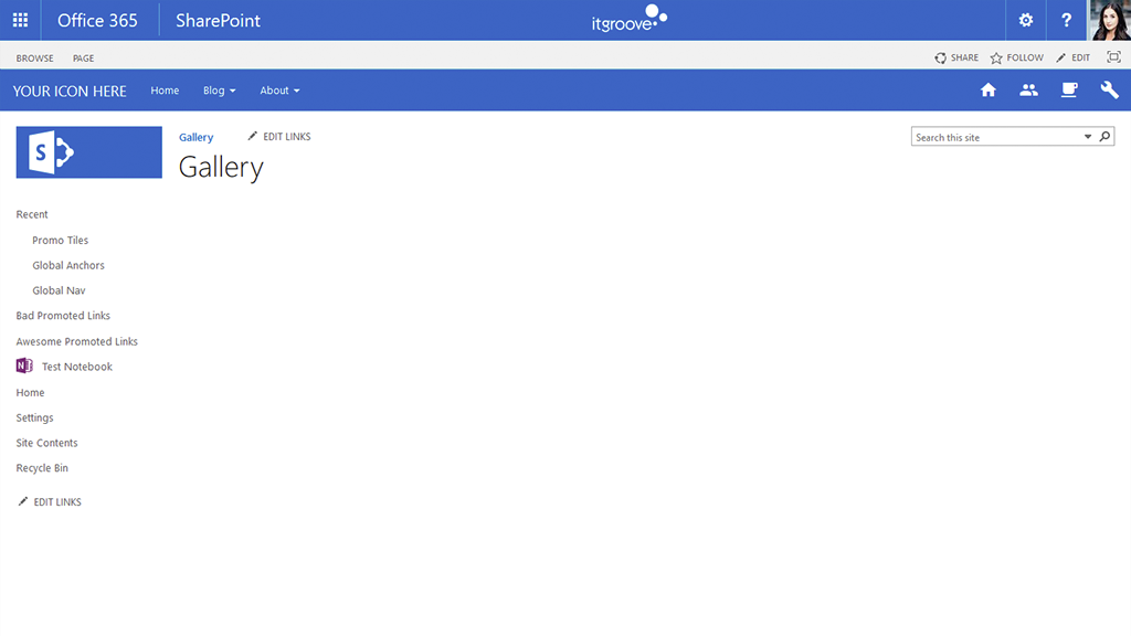 1024x576 Quick Launch Onenote Icons