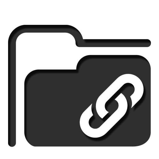 512x512 Folder Links Icons, Free Folder Links Icon Download