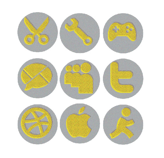 564x545 Quick Tip How To Make A Retro Icon Style Using The Appearance Panel