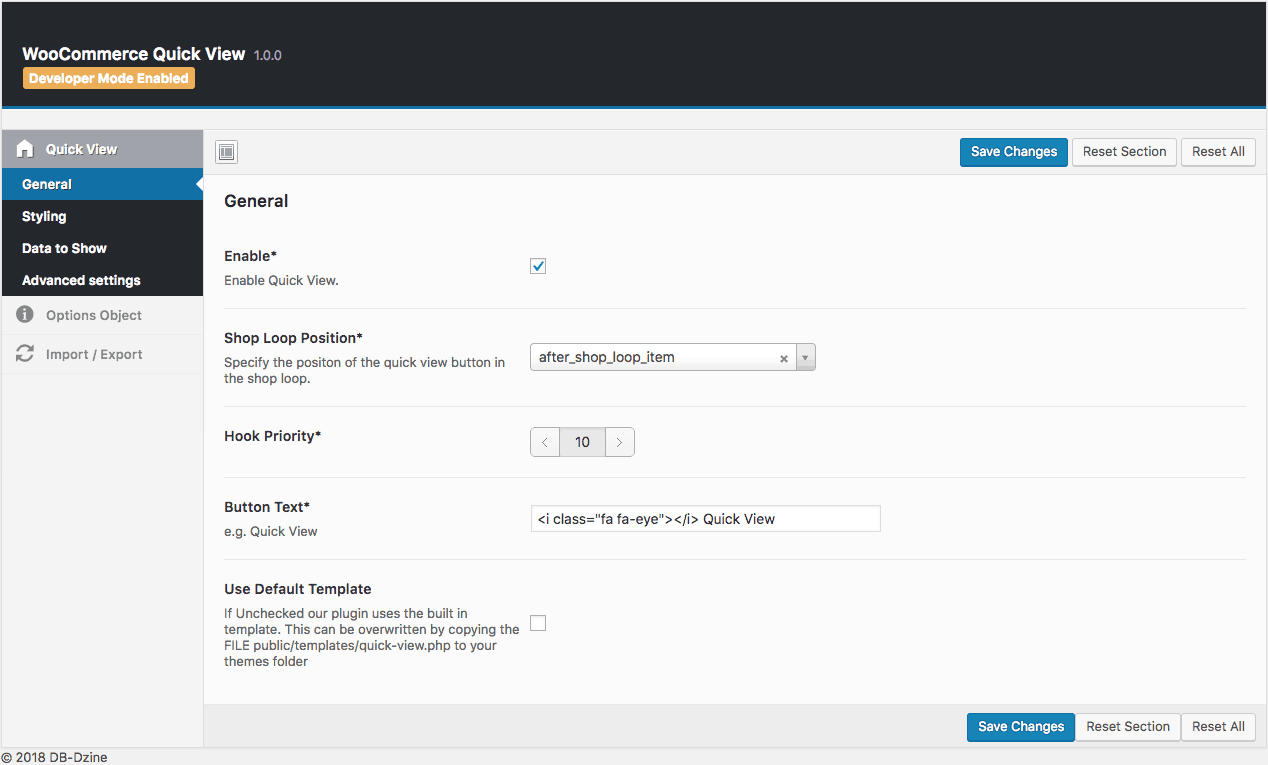 1268x765 Setup The Quick View Plugin