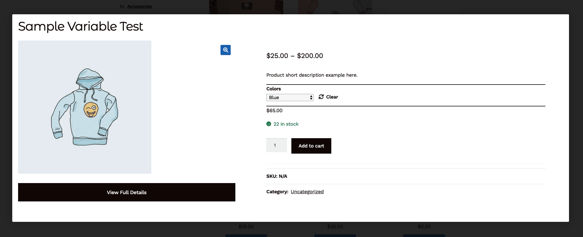 1999x813 Woocommerce Quick View