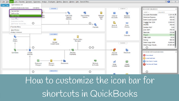 600x340 How To Customize The Icon Bar For Shortcuts In Quickbooks