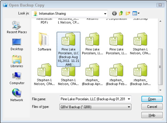 535x394 Restoring A Quickbooks Data