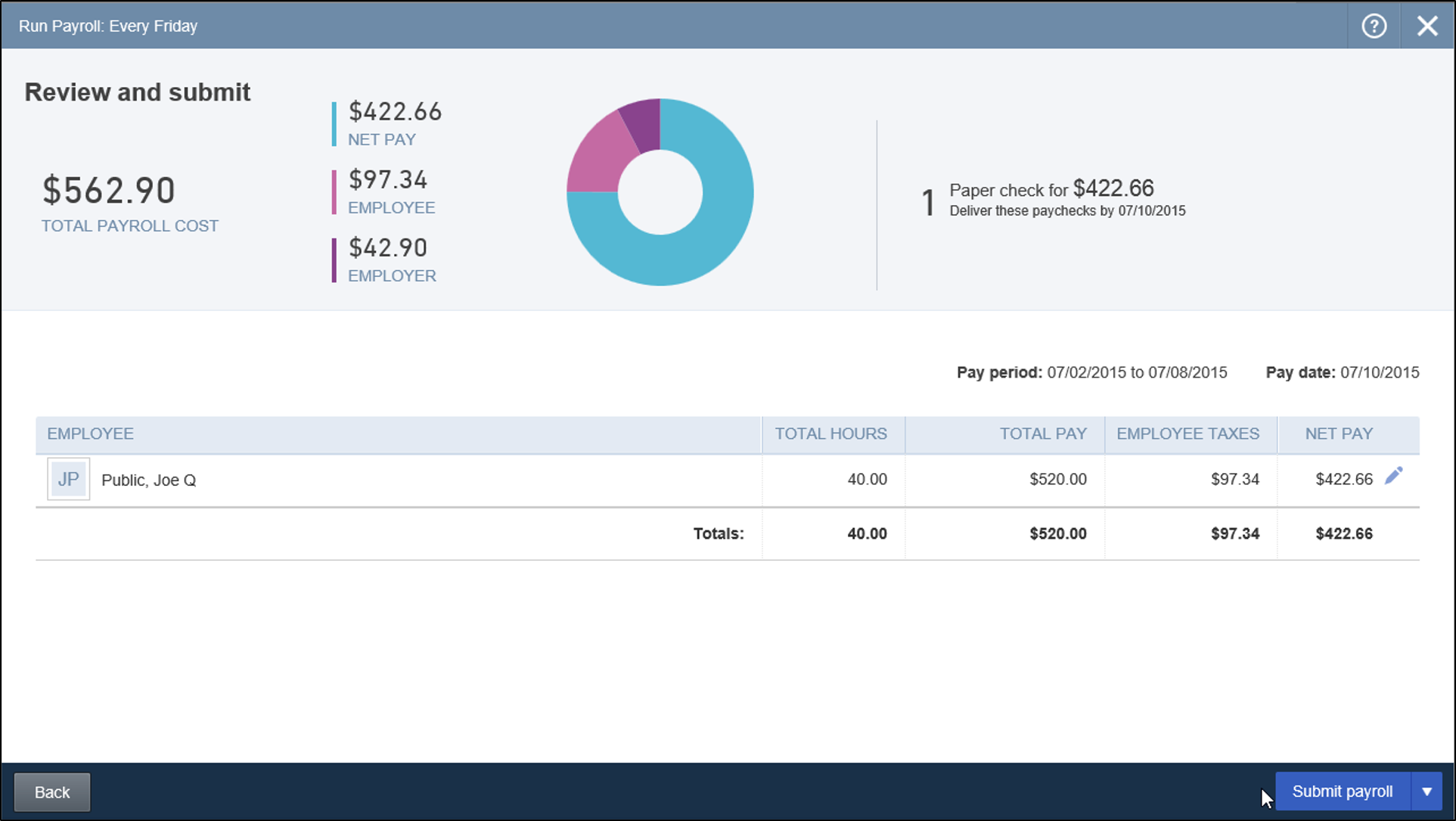 1925x1085 Create A Single Paycheck In Quickbooks Online Tutorial