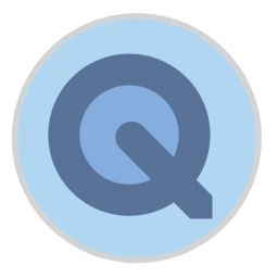 256x256 Quicktime Icon Mac Stock Apps Iconset Hamza Saleem