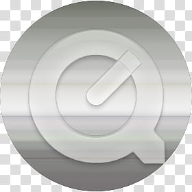 280x280 Aluminium Icon Set, Quicktime Aluminium, Round Grey Quicktime