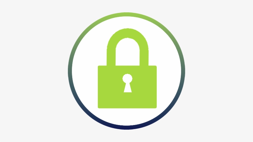 820x460 Green Lock Security Icon