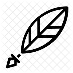 256x256 Quill Icon Of Line Style
