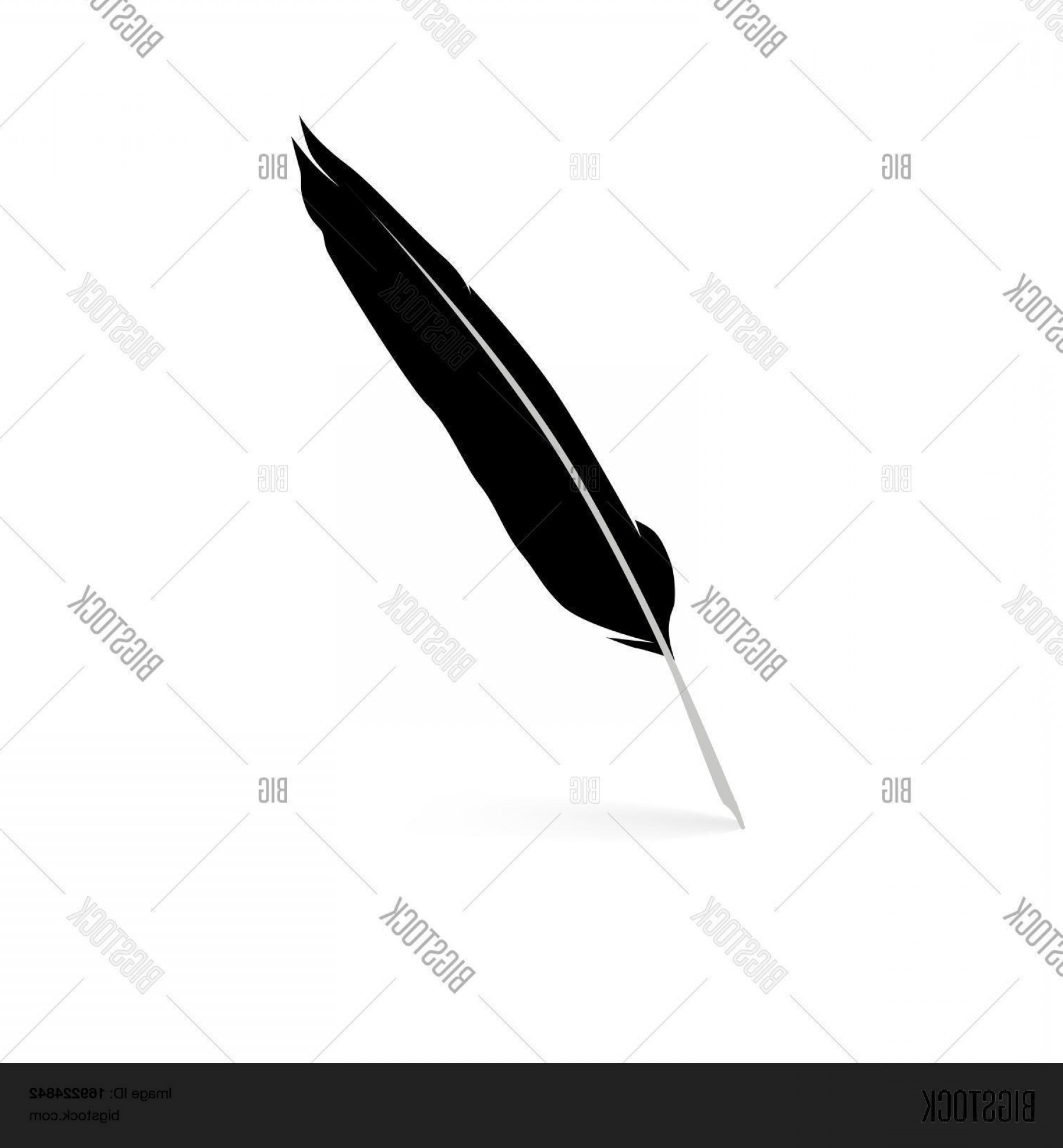1800x1944 Stock Vector Pen Icon Feather Pen Isolated Over White Background