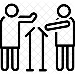 256x256 Quit Icon Of Line Style