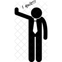 256x256 I Quit Icon Of Glyph Style