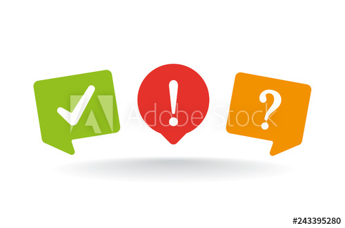 500x330 Quiz Vector Logo Icon,concept Of Social Communication, Chatting