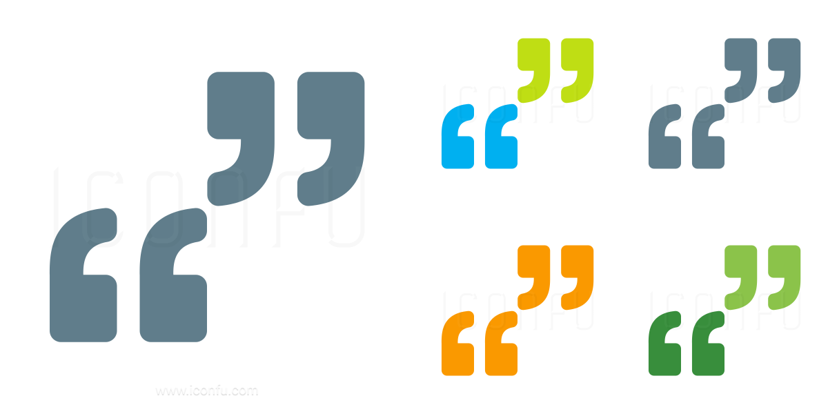 1200x600 Quotation Marks Icon