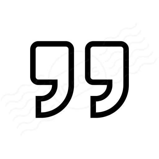 512x512 Iconexperience I Collection Quotation Mark Icon