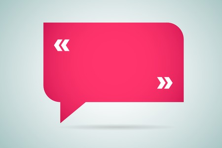 450x300 Quote Bubble Vector Blank Template Quote Bubble Icon Empty