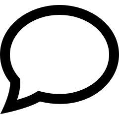 240x240 Speech Bubble