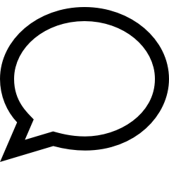 240x240 Speech Bubble