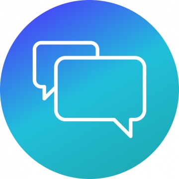 360x360 Chat Bubble Icon Png Images Vector And Free Download