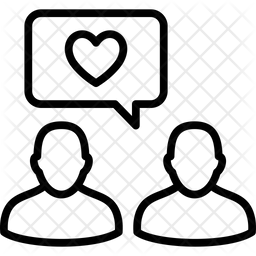 256x256 Chat Bubble Icon Of Line Style