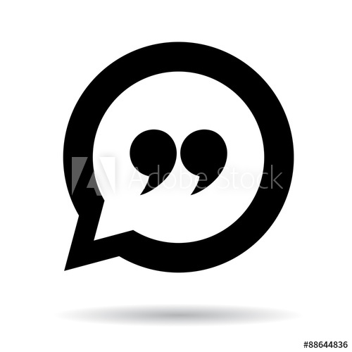 500x500 Quote Marks Icon