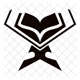 256x256 Quran Icon Of Glyph Style