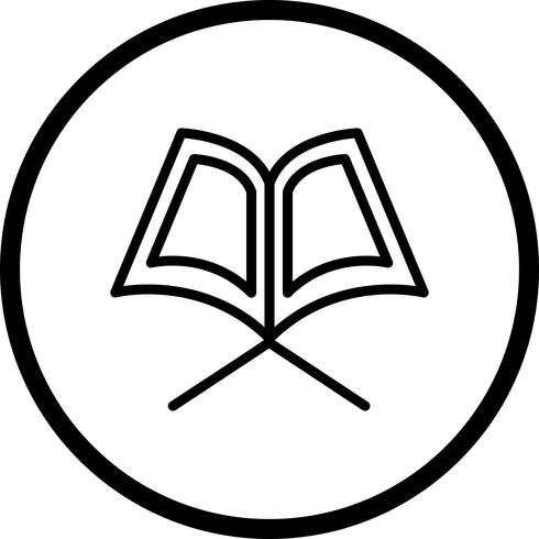 490x490 Vector Holy Quran Icon