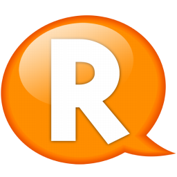 256x256 Alphabet, Letter, R Icon Free Of Speech Balloon Orange Icons