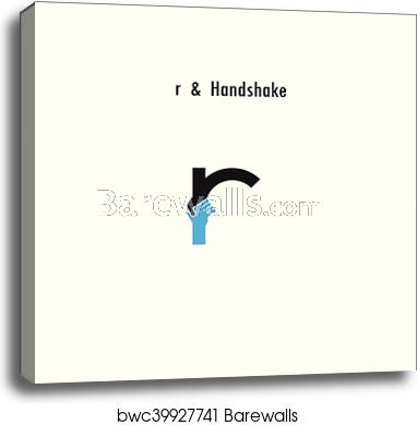 382x390 Creative R Letter Icon Abstract Logo Design Vector Template