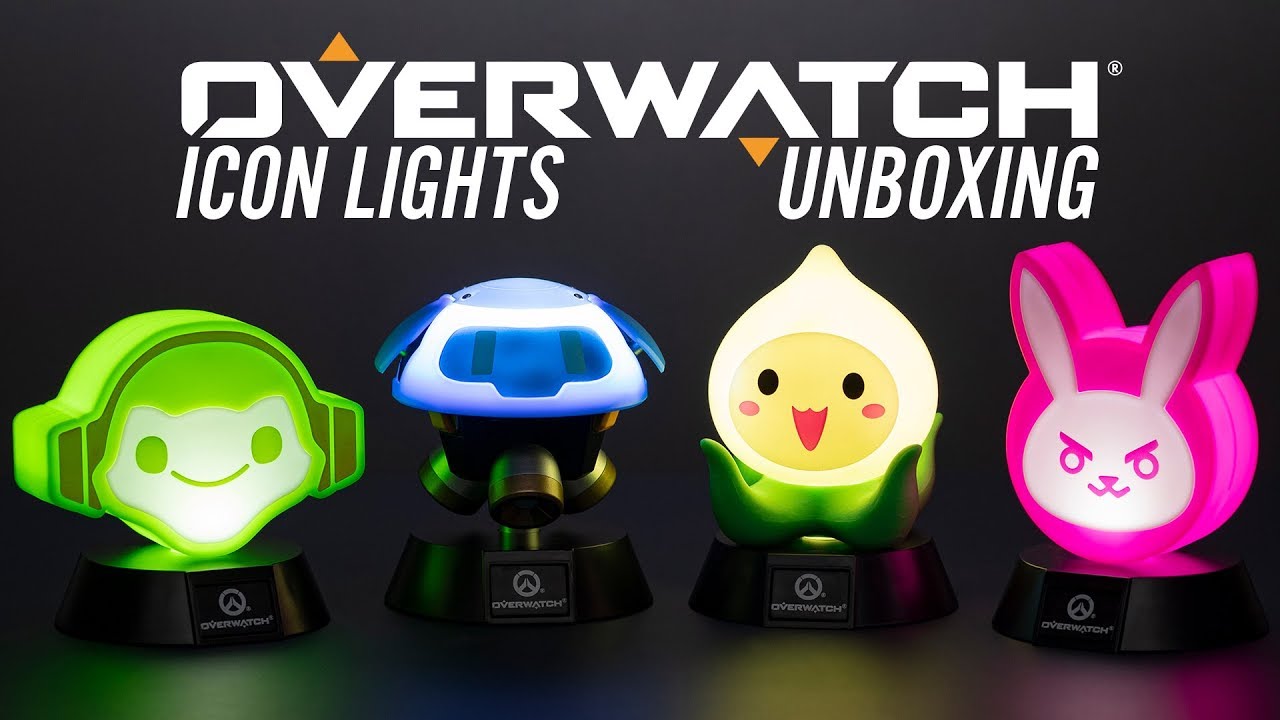 1280x720 Overwatch Icon Lights Unboxing Paladone Tv