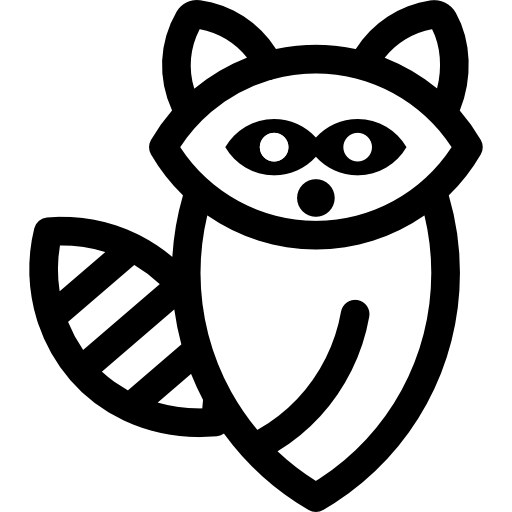 512x512 Raccoon Icons Free Download