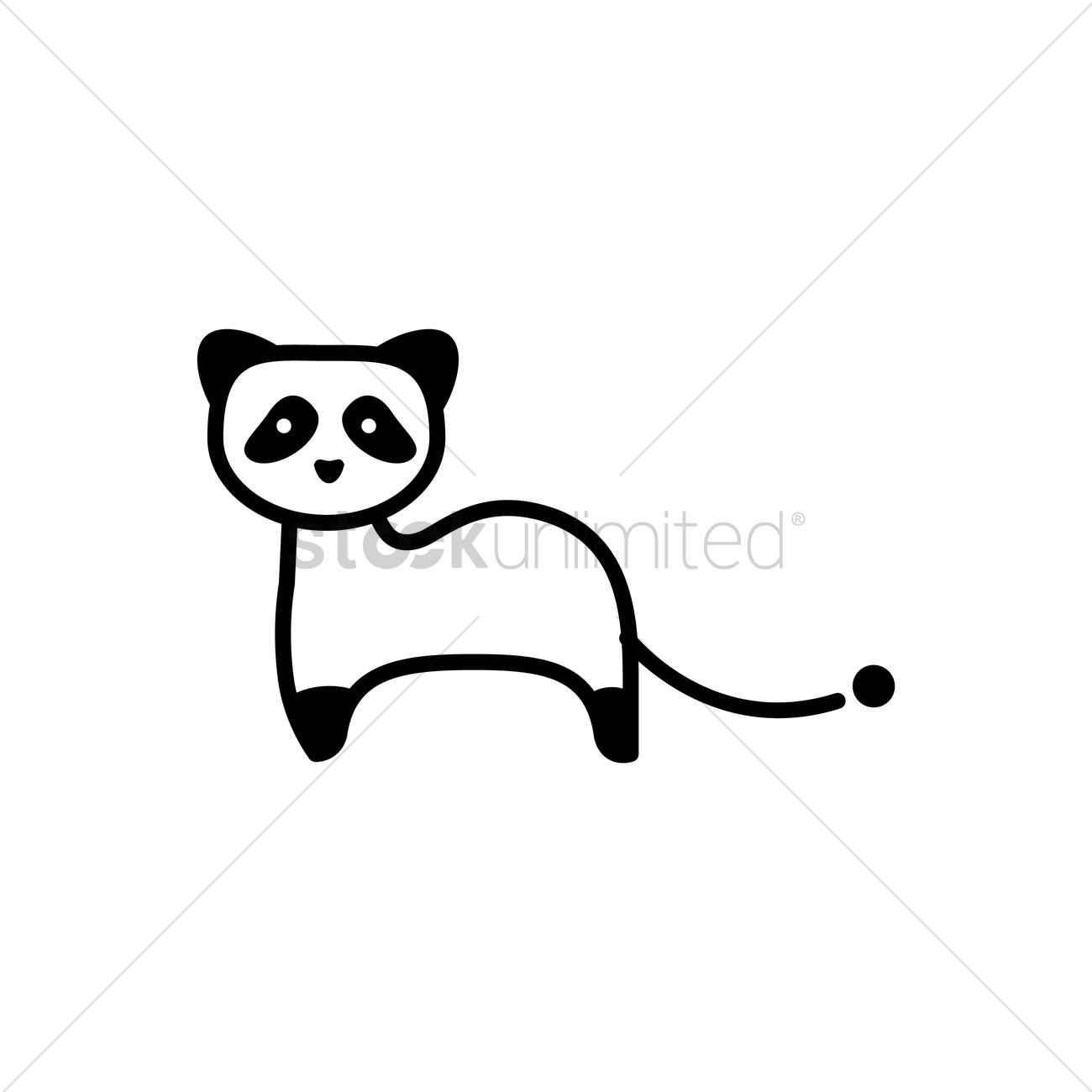 1300x1300 Raccoon Icon Vector Image