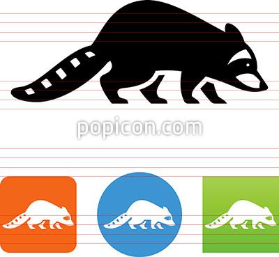 400x369 Raccoon Icon