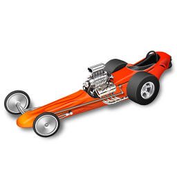 256x256 Racing Car Icon Junior Iconset Treetog Artwork