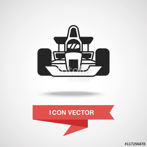 500x500 Race Car Icon Stock Image And Royalty Free Vector