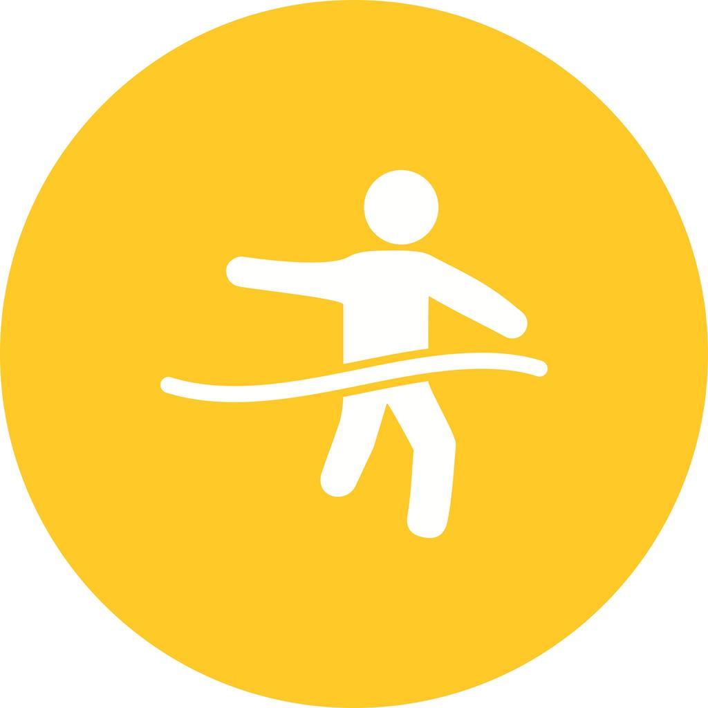 1024x1024 Race Finish Flat Round Icon