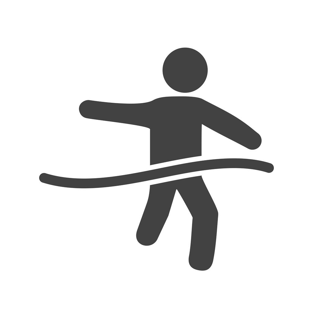 1024x1024 Race Finish Glyph Icon
