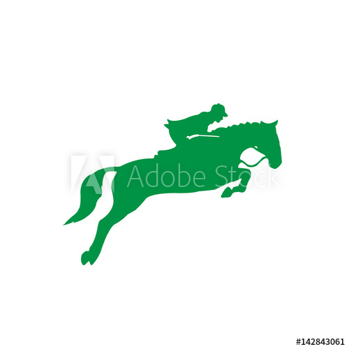 500x500 Logo Running Race Horse Icon