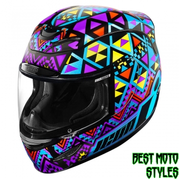 350x350 Icon Airmada Georacer Full Face Helmet Motorcycle Racing