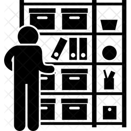 256x256 Rack Icon Of Glyph Style