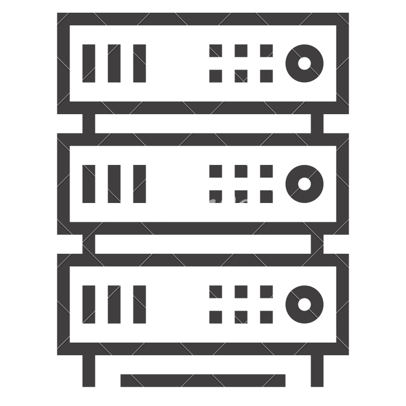 800x800 Server Rack