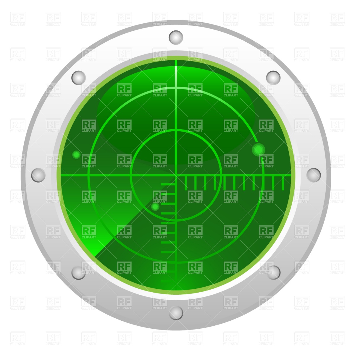 1200x1200 Radar Icon Vector Image Of Technology Prague