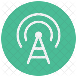 256x256 Radar Icon Of Flat Style