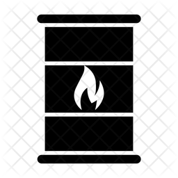 256x256 Radiation Icon Of Glyph Style