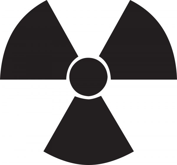 600x558 Radiation Icon