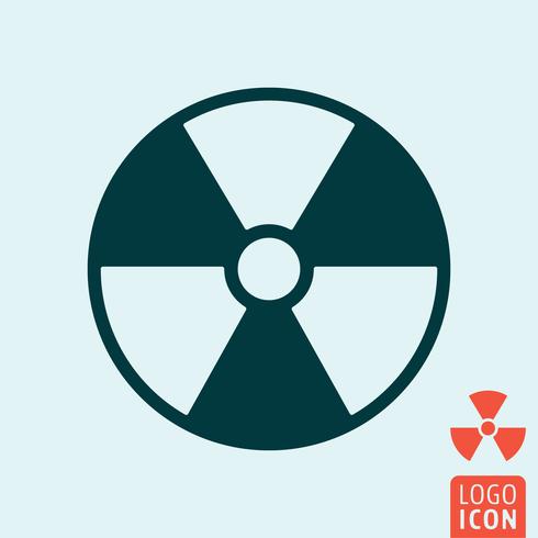 490x490 Radiation Icon Isolated Vector