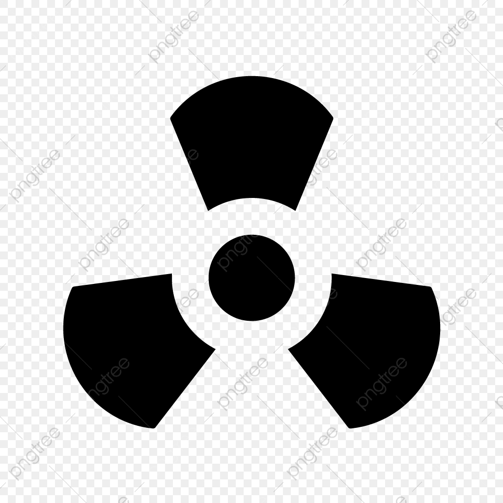 1024x1024 Vector Radiation Icon, Radiation, Warning, Nuclear Png And Vector