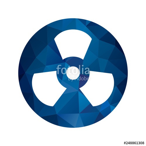 500x500 Vector Radiation Icon Stock Image And Royalty Free Vector