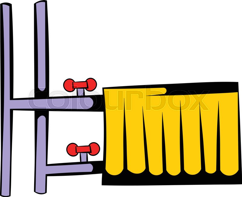 800x649 Radiator Icon In Cartoon Style Stock Vector Colourbox