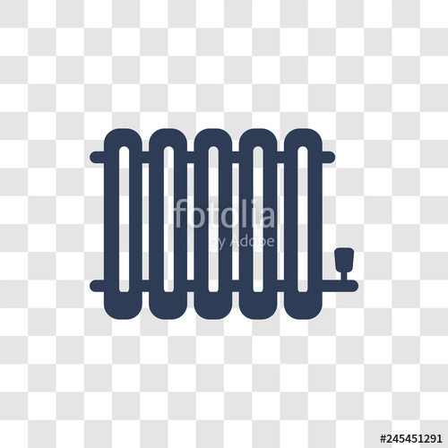 500x500 Radiator Icon Vector Stock Image And Royalty Free Vector